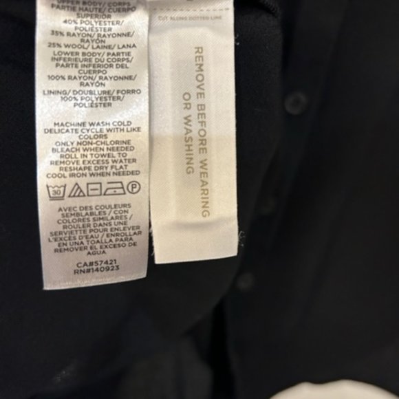 LOFT Black sweater Dress - Picture 8 of 8